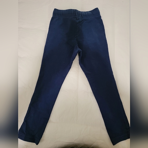 OshKosh Pull on,Navy blue kid boys size 7,elastic waist,string tie,French terry - Picture 3 of 4